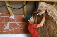 Leverington Common tapered roof insulation